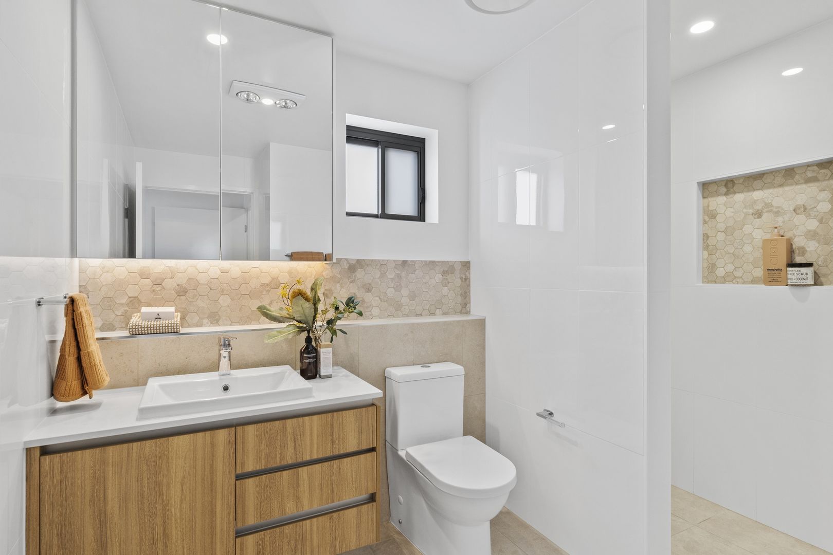 Open-plan two-bedroom apartment