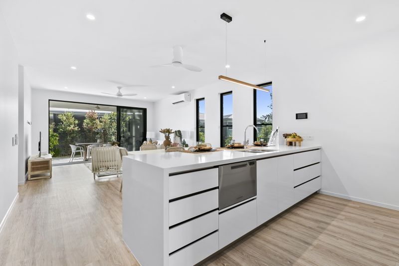 Last few remaining! Stylish two-bedroom + multi-purpose room with double garage