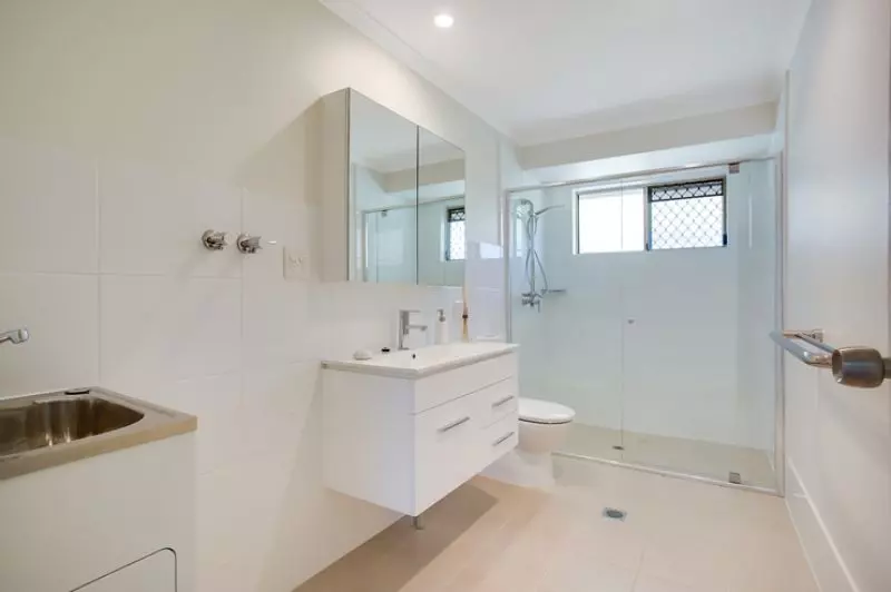 Light-filled, two-bedroom villa under renovation