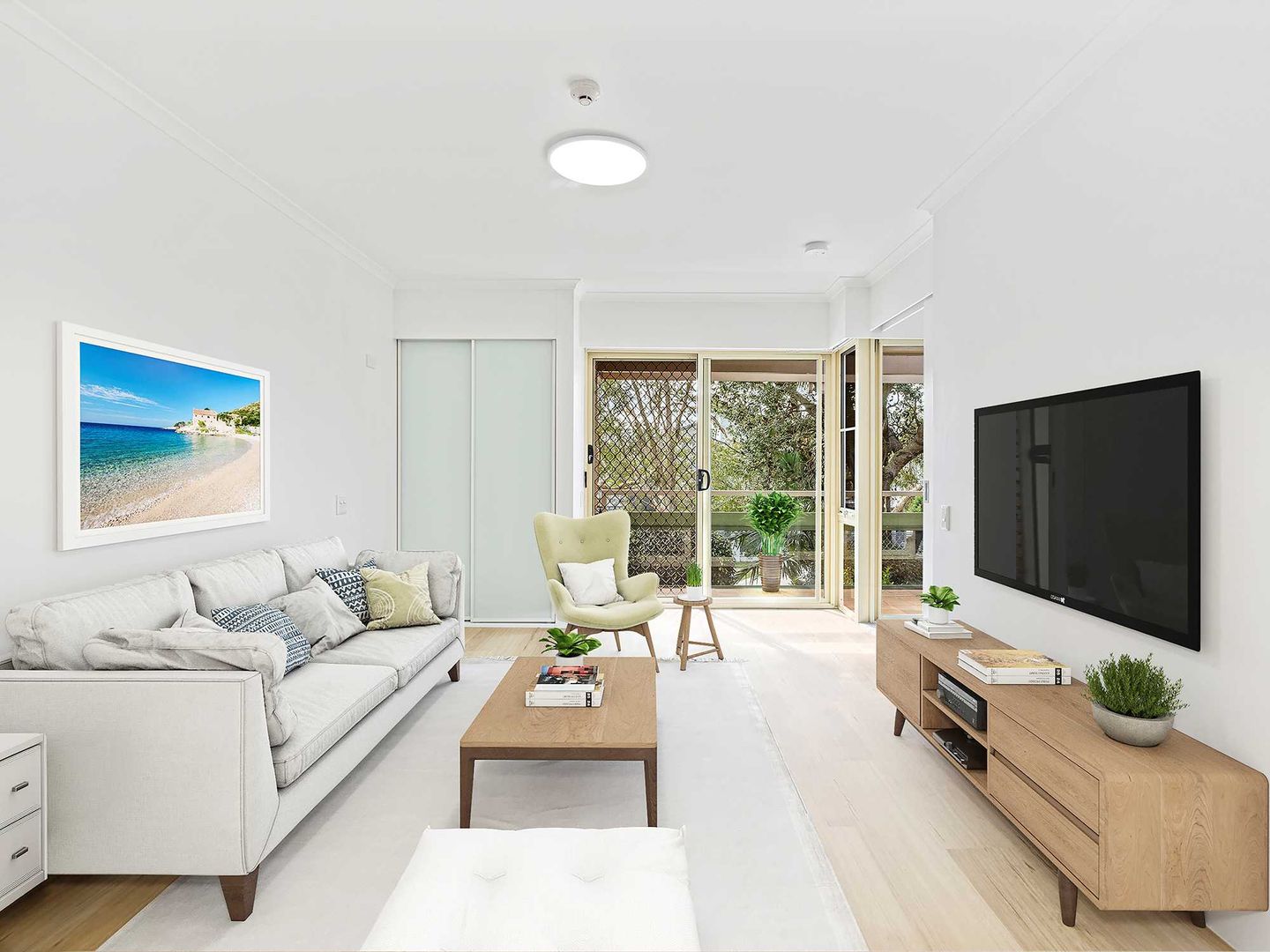 Renovated One Bedroom Unit, North Facing on Level One