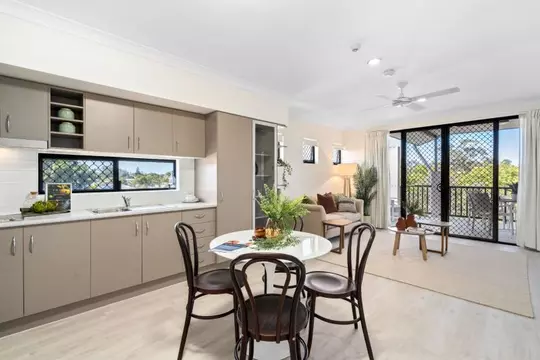 Spacious and inviting two-bedroom apartment