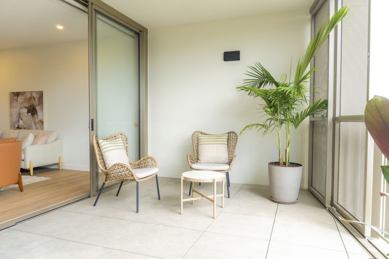 A prefect location to watch the sunset and the green suburb of Corinda