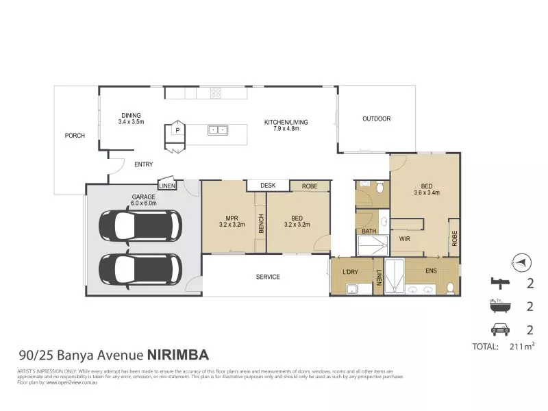 Site 90 - Established Bronte