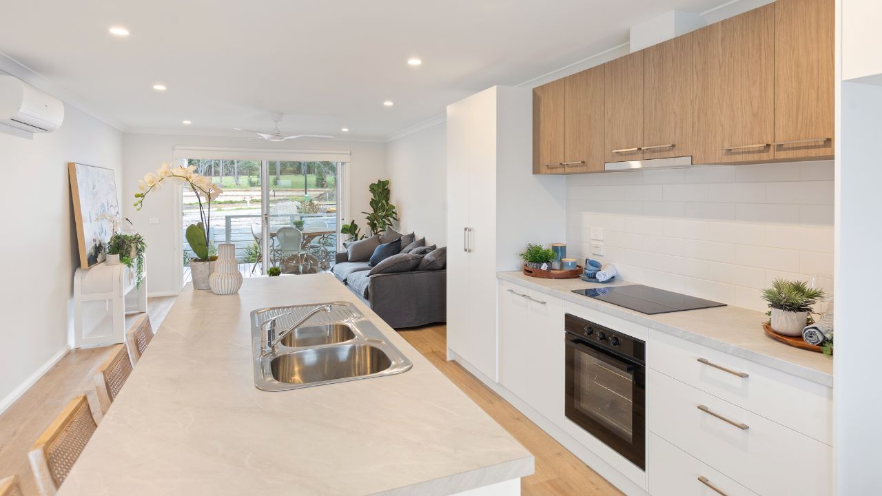 Lot 36 - Relax and unwind in an open-plan living space with a separate study in the Hawkins.