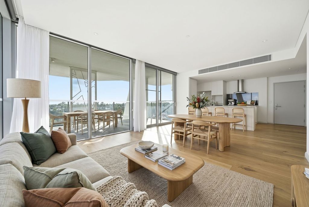 Space and openness greets you as you walk through the door and then the view!