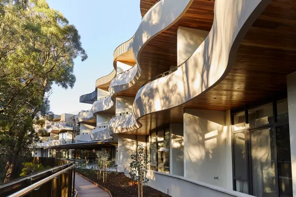 Luxurious Two-Bedroom Courtyard Facing Apartment 