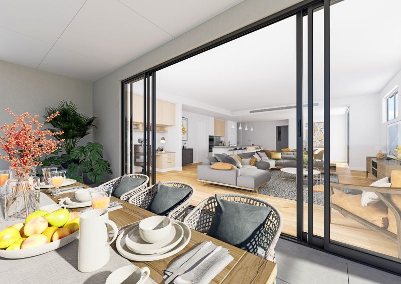 Penthouse perfection with amazing golf course views