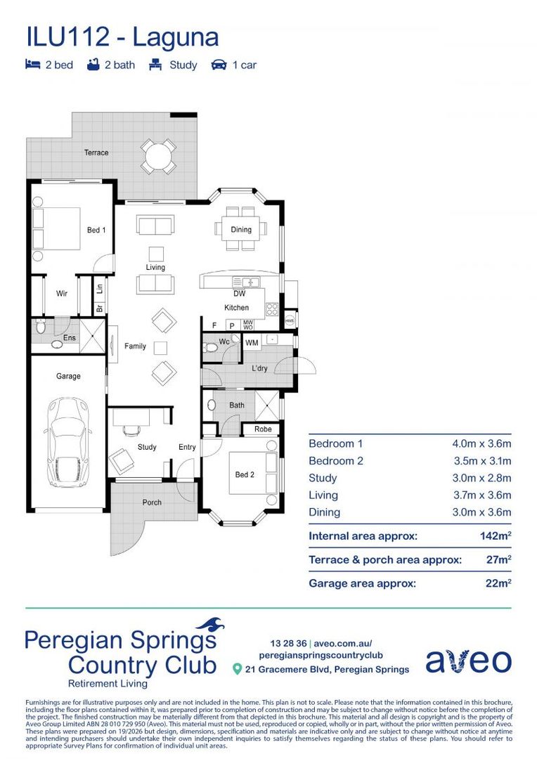 2-Bedroom spacious villa with study and outdoor privacy