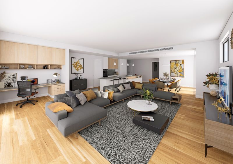 Penthouse perfection with amazing golf course views