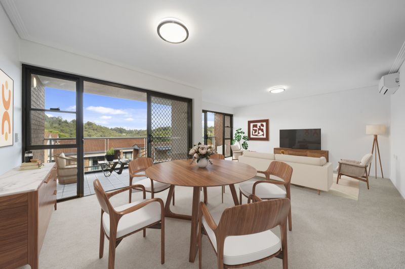 Ground-floor unit with bush views