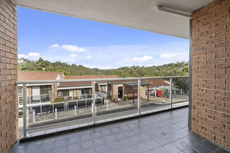 Ground-floor unit with bush views