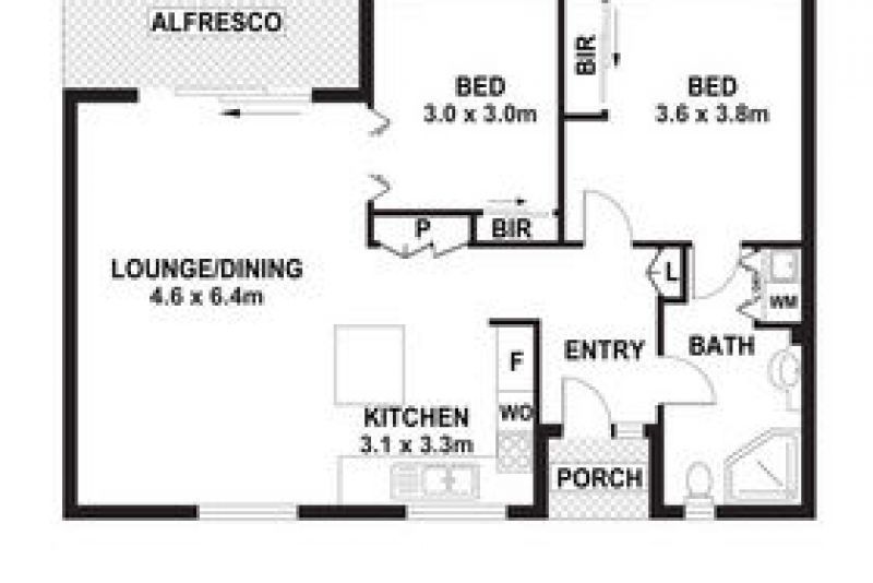 Open plan living with garden outlook