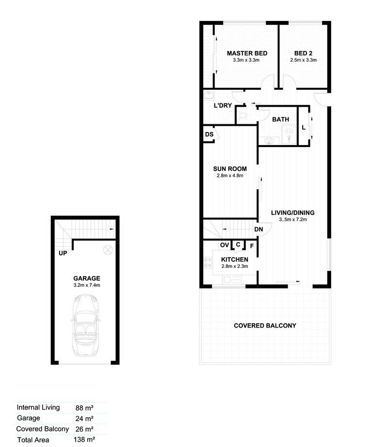 Beautiful Villa with Sunroom and Outdoor Balcony