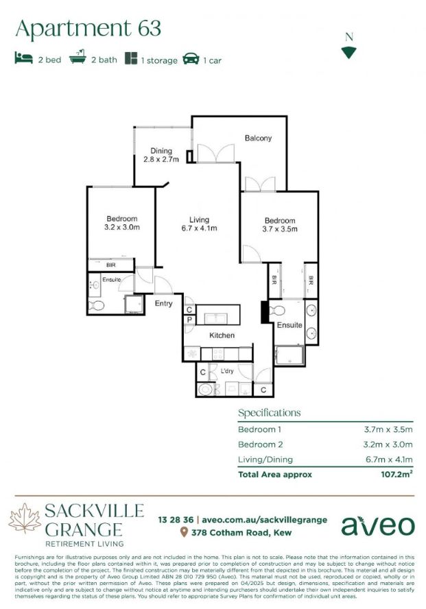 63/378 Cotham Road Kew, VIC 3101