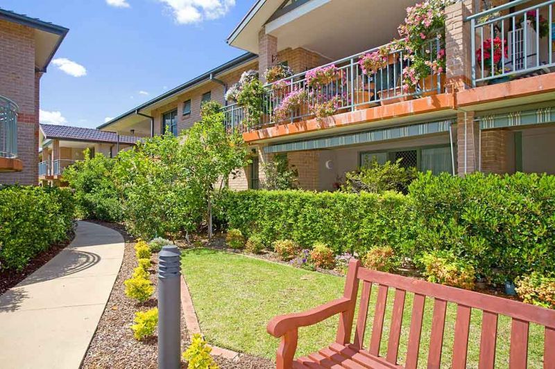 North facing with garden views