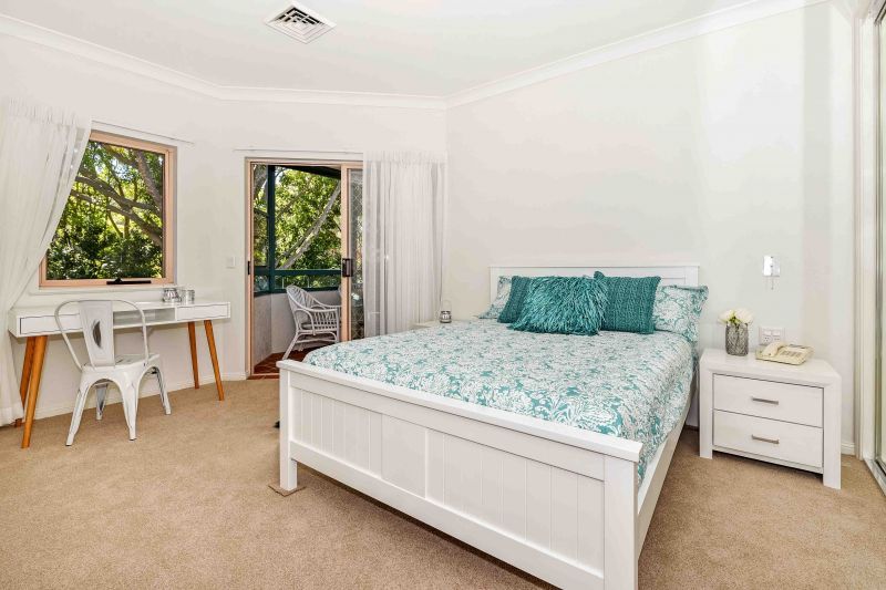 North facing two bedroom serviced apartment with three enclosed balconies