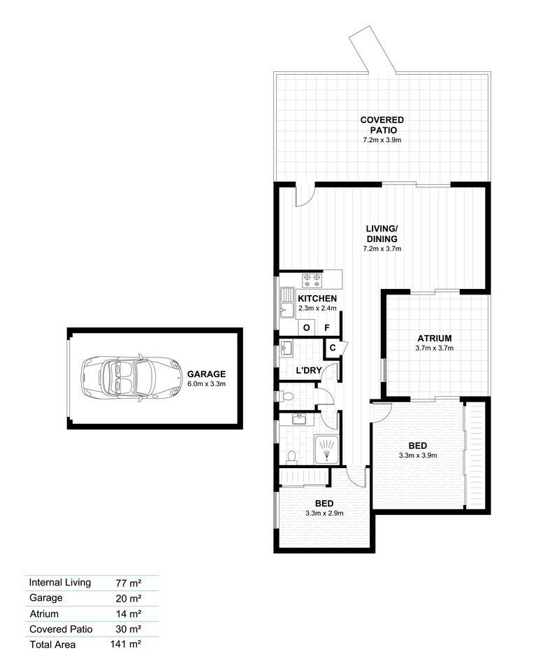 New Villa Framed by Light, Space and Outdoor Living
