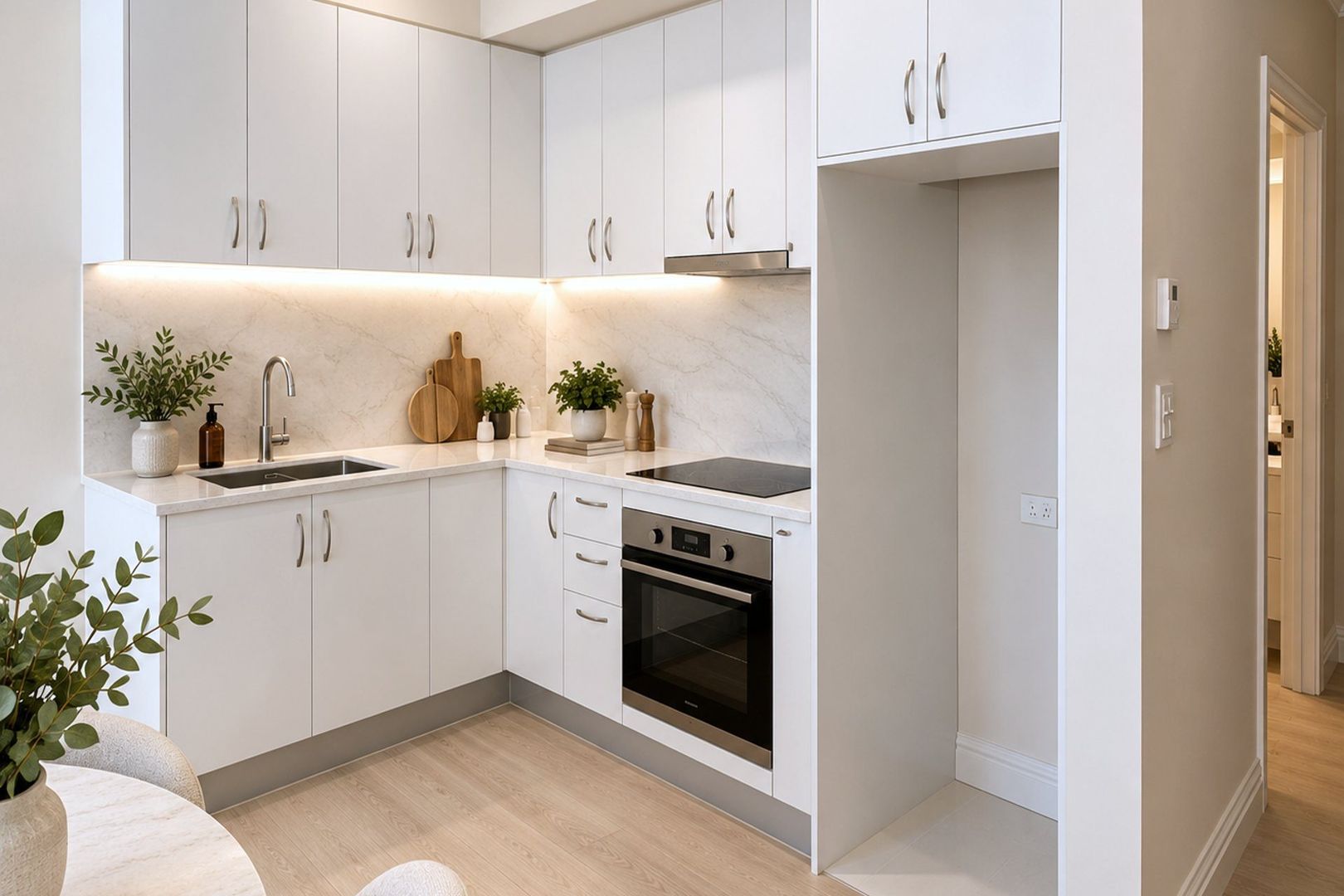 Newly Refurbished One-Bedroom Apartment with Courtyard