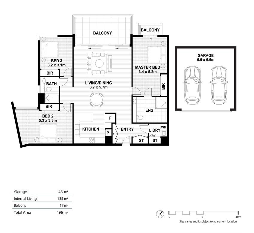 Elegant Apartment, Lush Surrounds