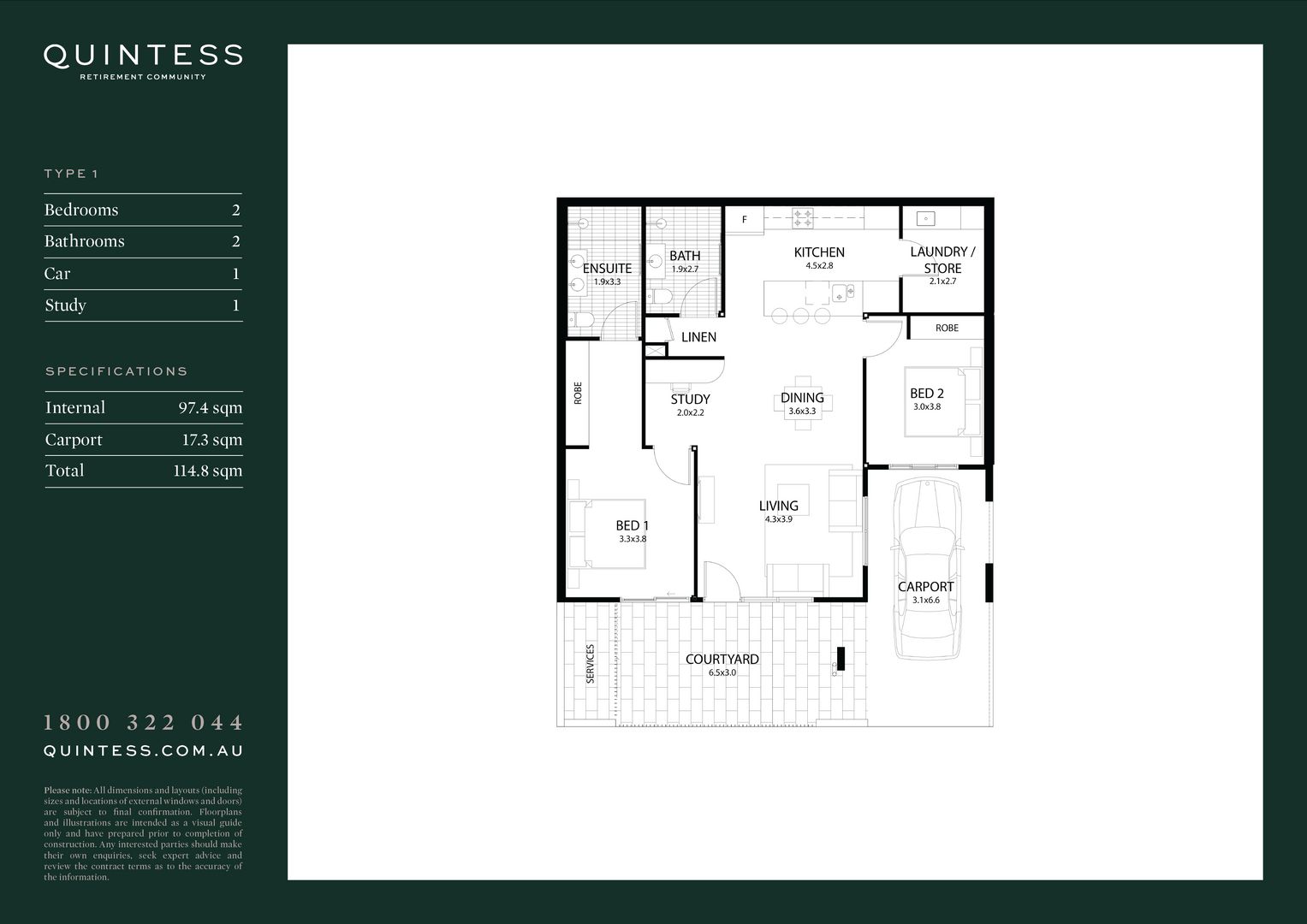 Discover Villa 273 at Quintess Retirement Community