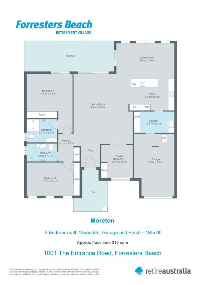 Spacious and comfortable villa