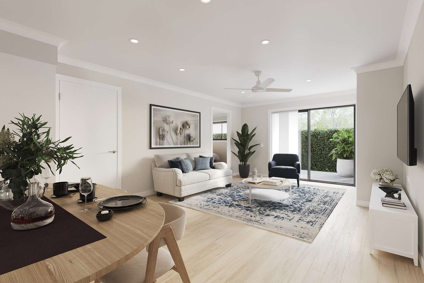 3 Bed + 1 Bath + Powder Room 'Winton' Design Villa