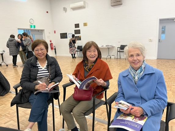 Melbourne locals learning for National Nutrition Week 