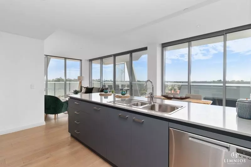 Stunning views from this 6th floor apartment!