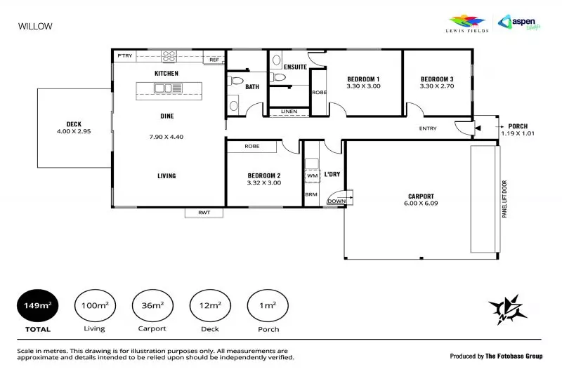 Modern 3 Bedroom Home with Double Carport