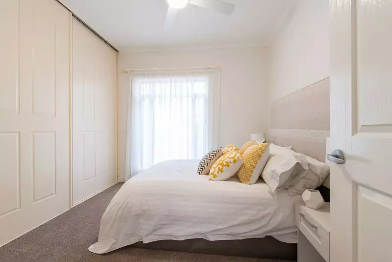 Spacious unit opening onto lovely communal courtyard