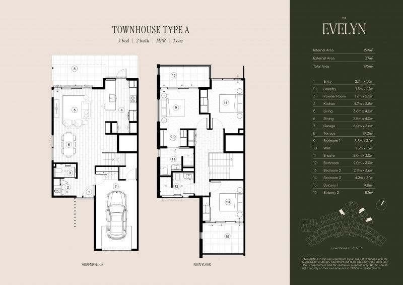 Luxury Townhouse overlooking the Golf Course