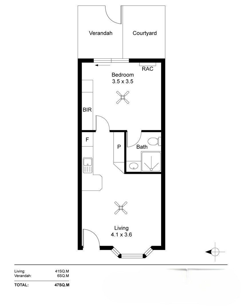 Serviced Apartment Living , Made Easier | Banksia Floorplan