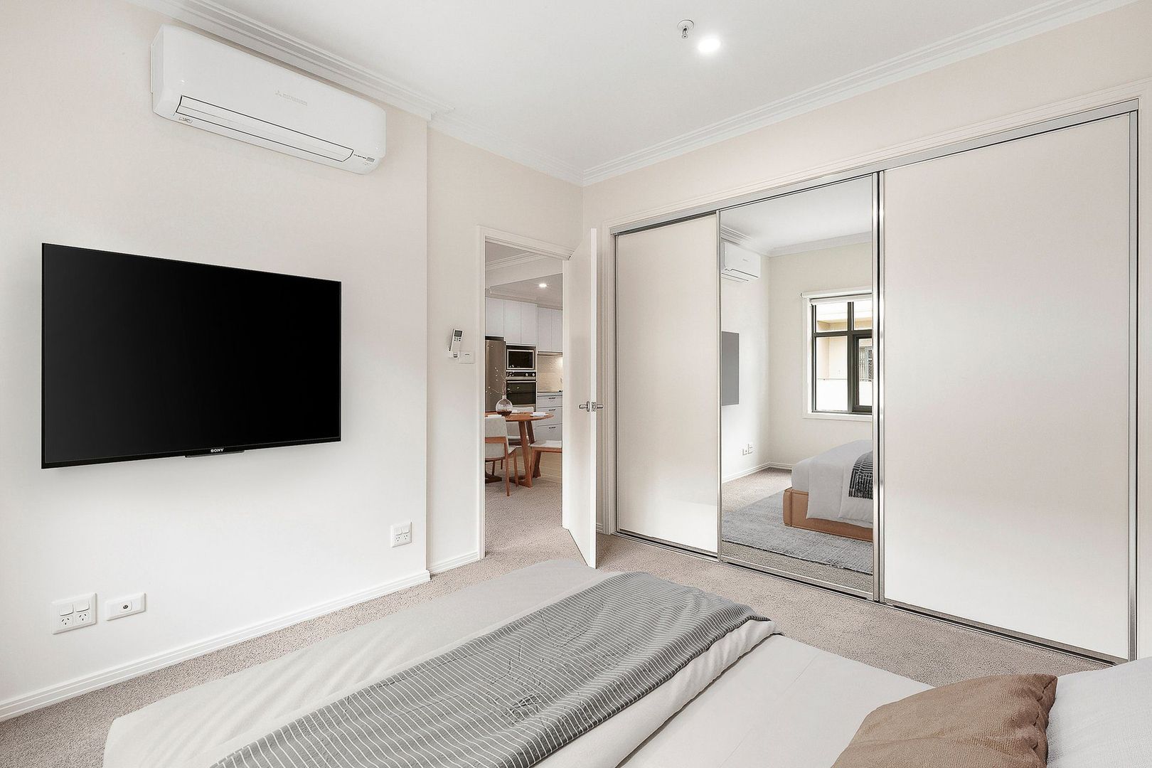 North Facing views - Level 3 one-bedroom apartment