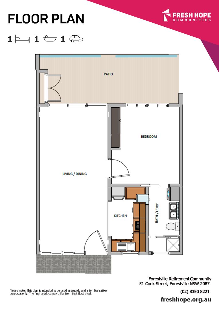 One Bedroom Villa - For Sale $595,000