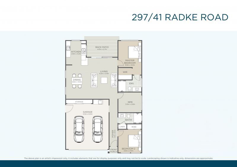 Modern Home with Peaceful Outlook