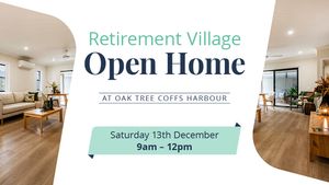 Retirement Village Open Home