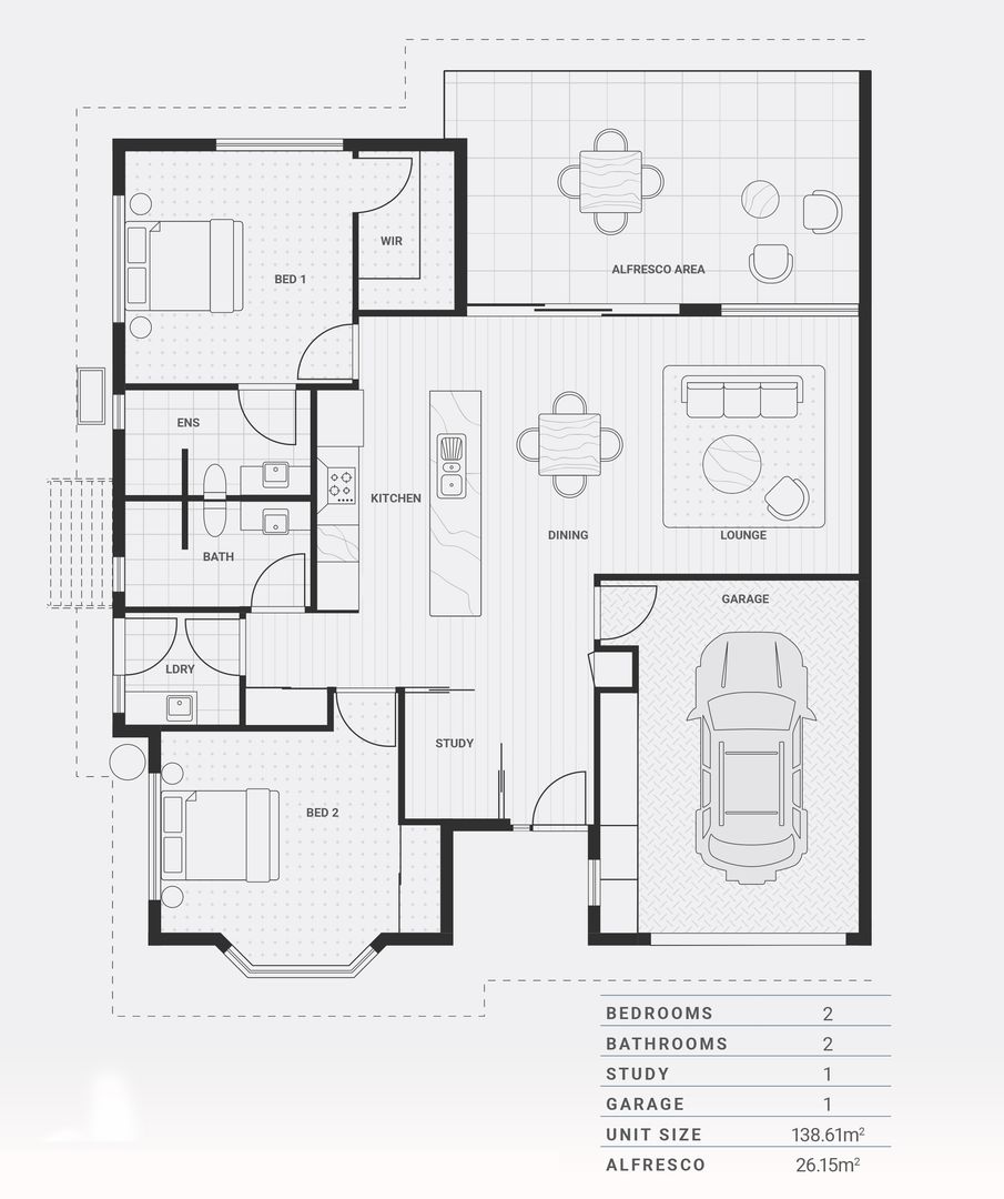 Stunning home that prioritises space and flow - Unit 110