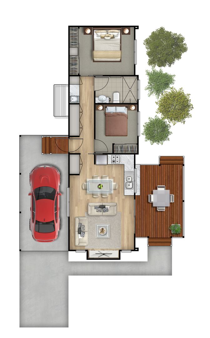 Nestle into the Nettletree design and live comfortably in retirement