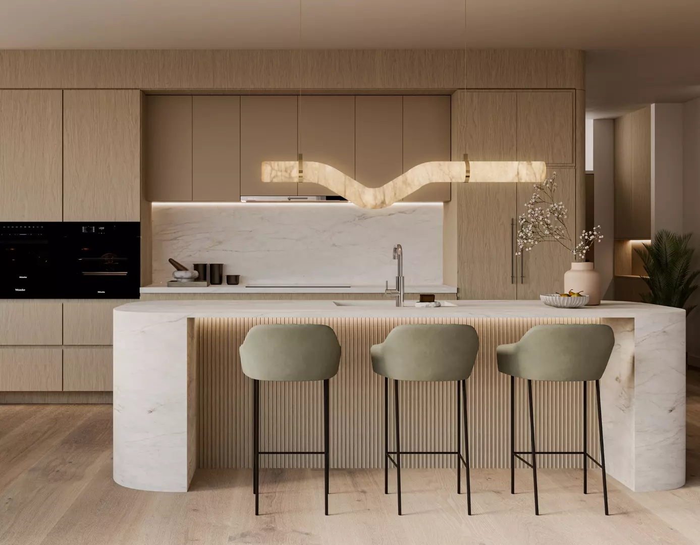 Maple Apartment G16 | Oversized 3-Bedroom + Study Ground-Floor Living with Bushland Outlook