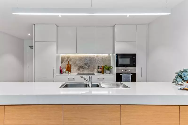 Spacious one-bedroom with tranquil courtyard garden views