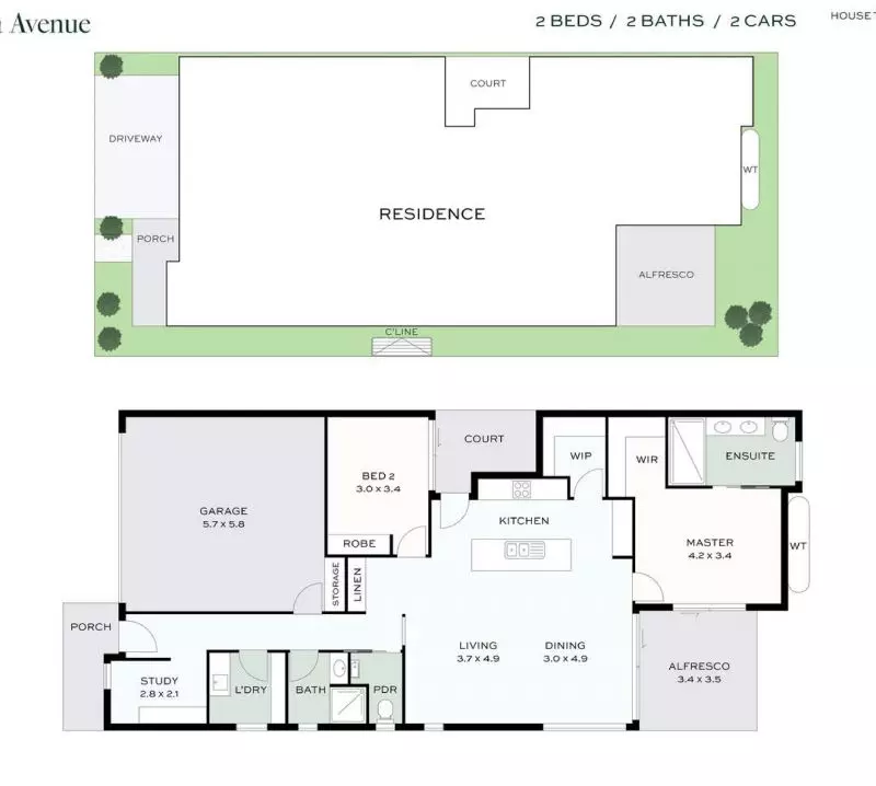 Site 231 - Established Avoca