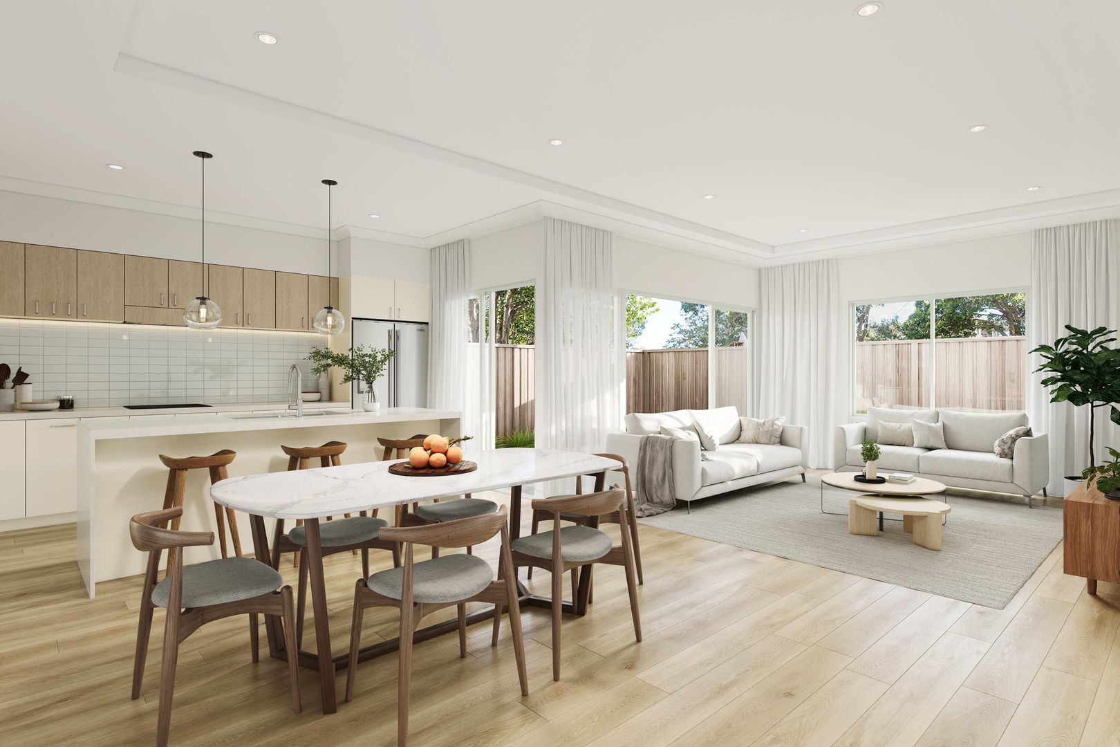 Modern design with contemporary luxuries
