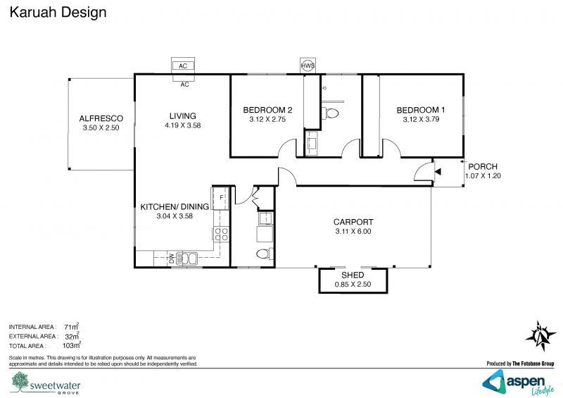 Modern 2-Bedroom Home with Wetland Views