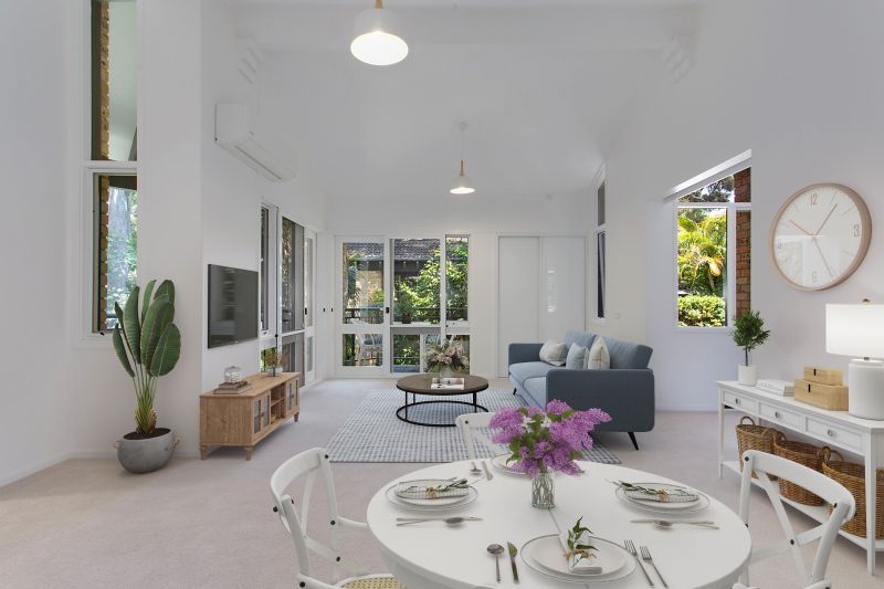 Private two-bedroom unit nestled in serene location