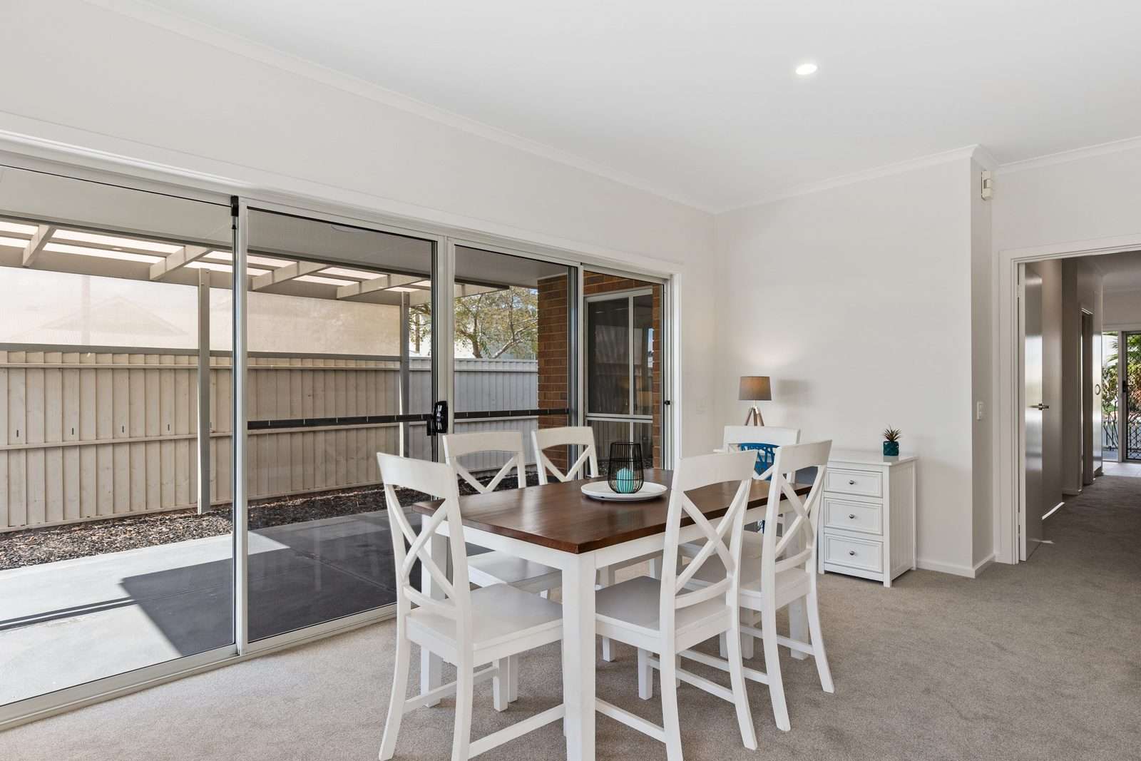 Corner Position with Space to Enjoy Indoors and Out