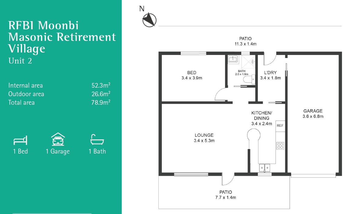 RFBI Moonbi Masonic Retirement Village, Units 2, 14
