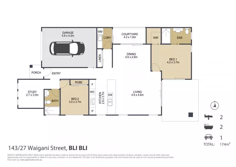 Site 143 - Established Ninderry