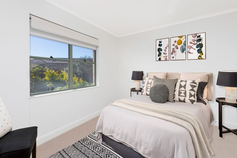 Sunny outlook from living areas flowing to a wide balcony overlooking our tree-lined  surrounds.