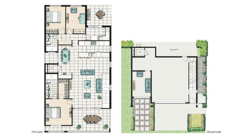 Luxury, Landing living