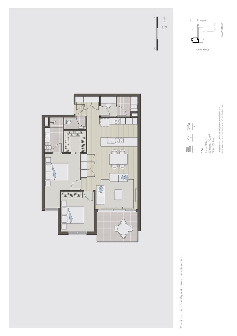 Light filled with generous proportions 